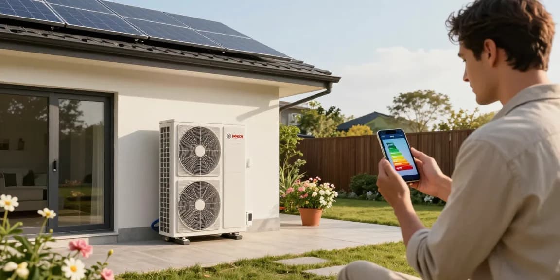 Efficient wärmepumpe bosch system showcased in modern home setting.