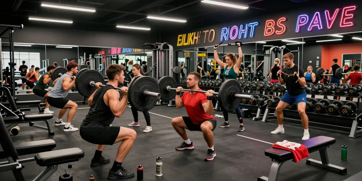 Prime Pharma Steroids stärken Bodybuilder in einer dynamischen Trainingseinheit im Fitnessstudio, die Engagement und Teamarbeit zeigt.