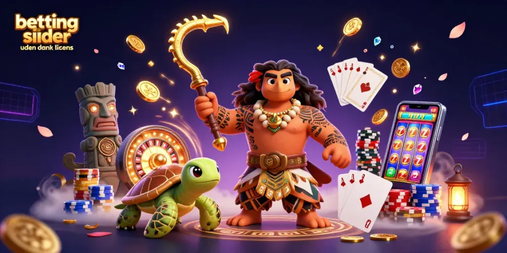 Experience thrilling action with betting sider uden dansk licens in a vibrant casino scene.