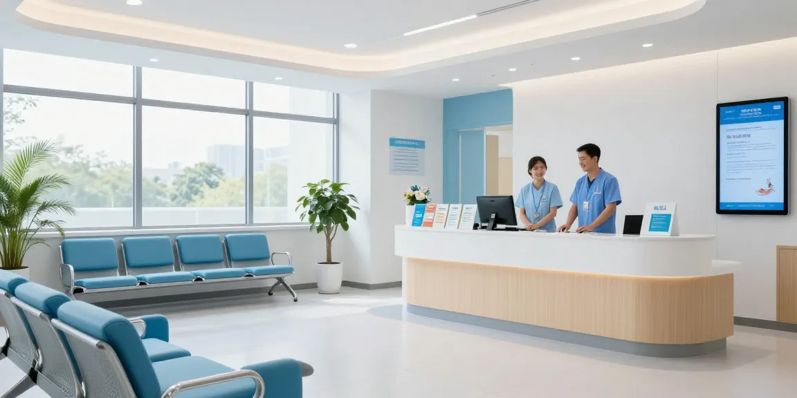 Schwarzkümmelöl an einem modernen Gesundheitszentrum zur Patientenberatung und -pflege.
