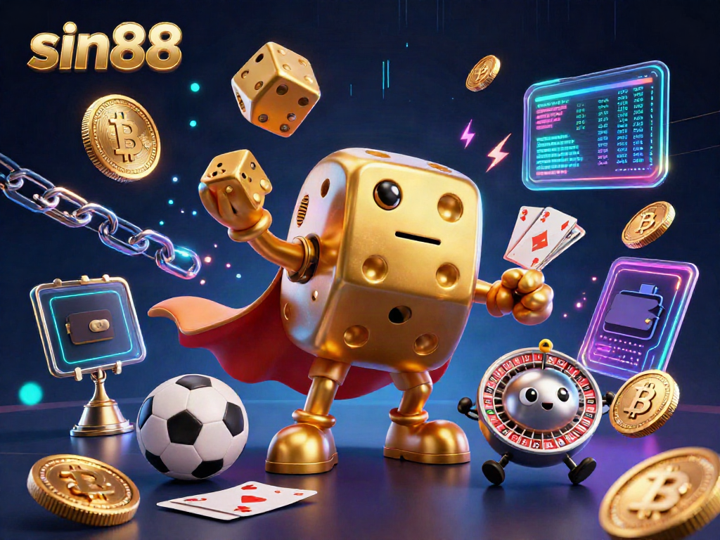 Experience the excitement of sin88 sports betting with vibrant 3D characters and dazzling game elements.