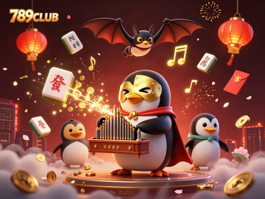 Play thrilling games at 789CLUB with entertaining characters and vibrant casino elements.