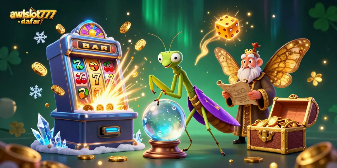 Engage with awslot777 daftar and experience thrilling online gaming action in a dynamic 3D casino scene.