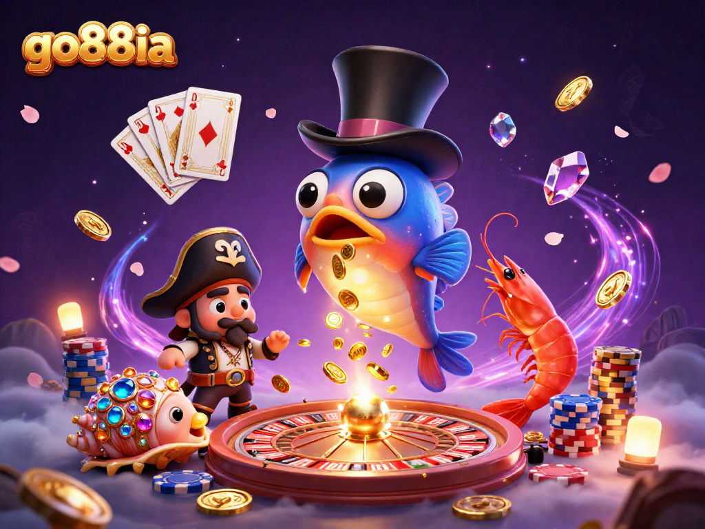 Experience thrilling wins at go88ia with exciting casino fish-based games and vibrant characters.