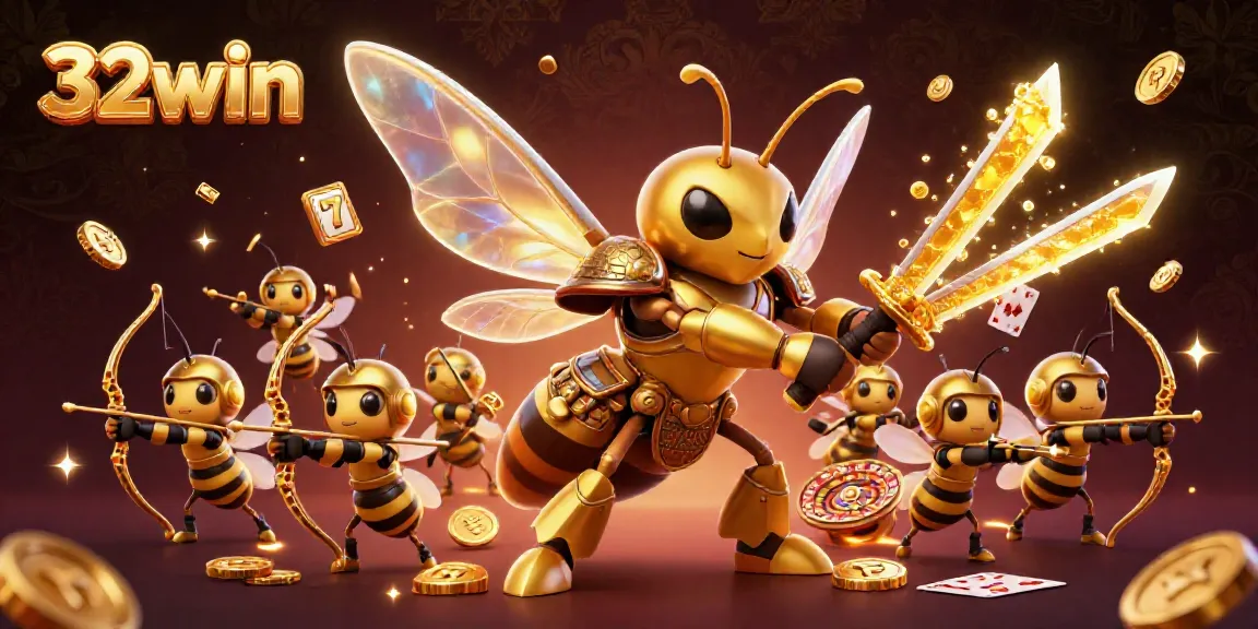 Spin the reels on 32win's vibrant casino platform, highlighting the thrill of gaming!