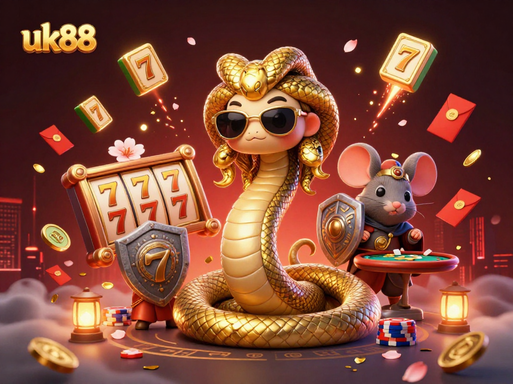 Engage with thrilling gambling action at uk88 featuring vibrant slots and lively characters.