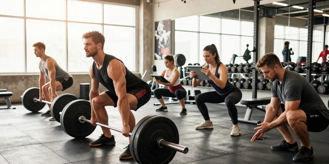 Bodybuilder, die in einem modernen Fitnessstudio trainieren und die Fitnessauswirkungen des Anabolika Shop Deutschland zeigen.