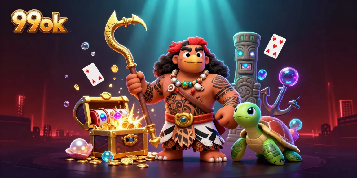 Win at slots with 99ok: captivating 3D illustration of an epic casino adventure