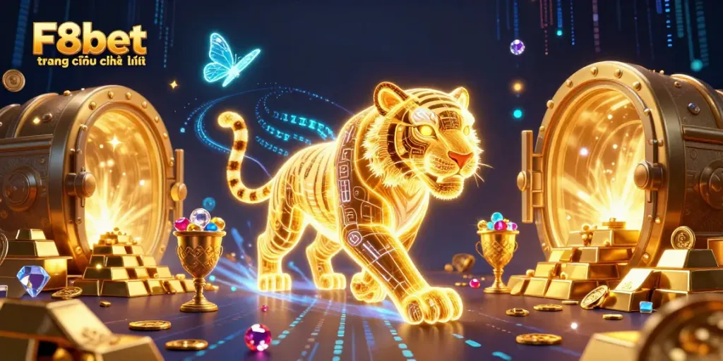Experience immersive gaming at F8bet trang chủ chính thức with vibrant digital casino elements.