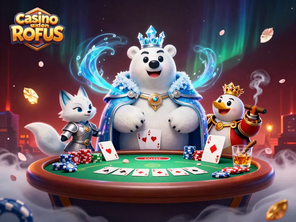 Play exciting games at casino uden ROFUS, where vibrant graphics meet thrilling poker action.
