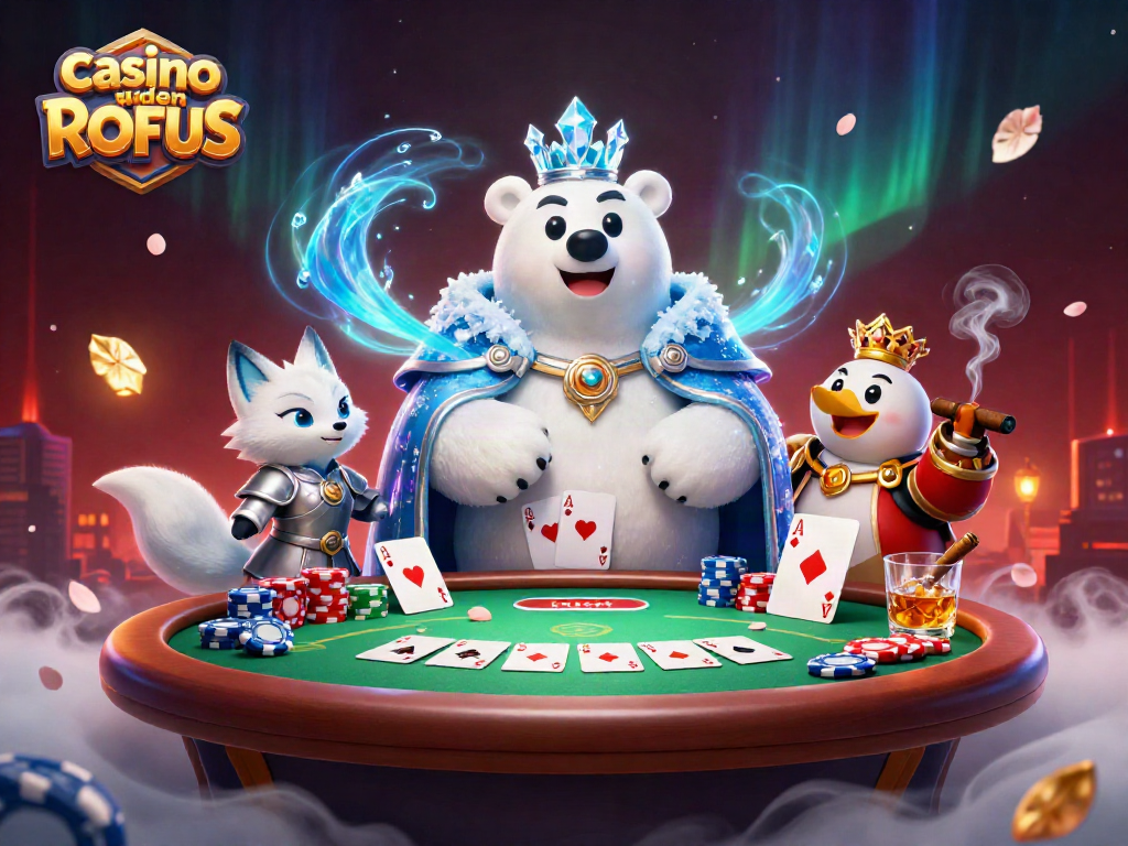 Play exciting games at casino uden ROFUS, where vibrant graphics meet thrilling poker action.