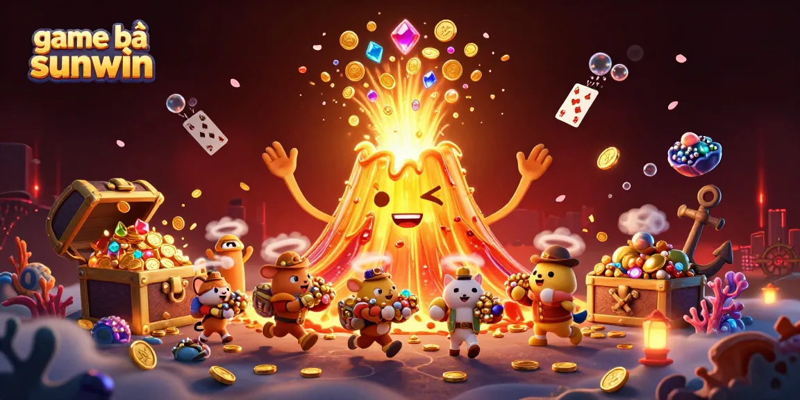 Experience thrilling game bài sunwin adventures filled with glittering treasures and vibrant casino elements.