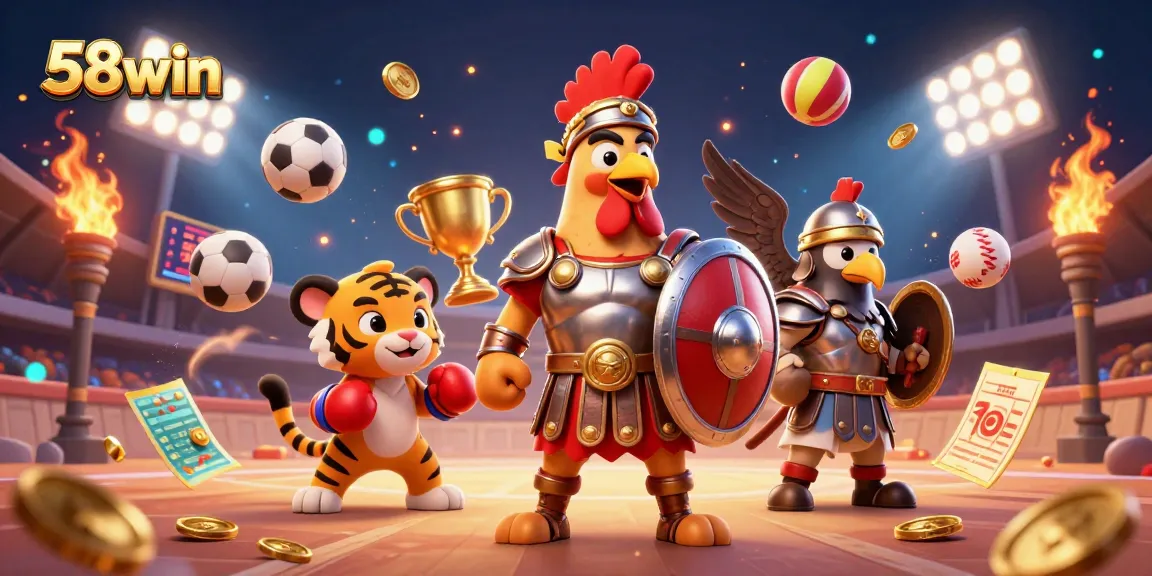 Experience thrilling games at 58win with a vibrant casino atmosphere and exciting elements.