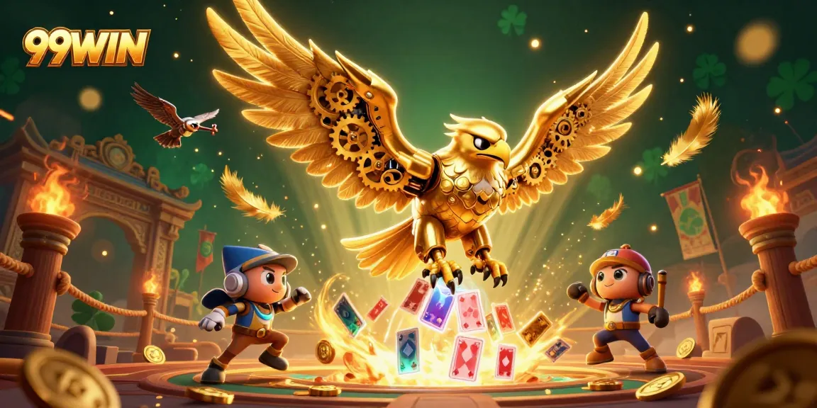 Experience the thrill of 99WIN with a vibrant casino scene showcasing sophisticated gaming elements.