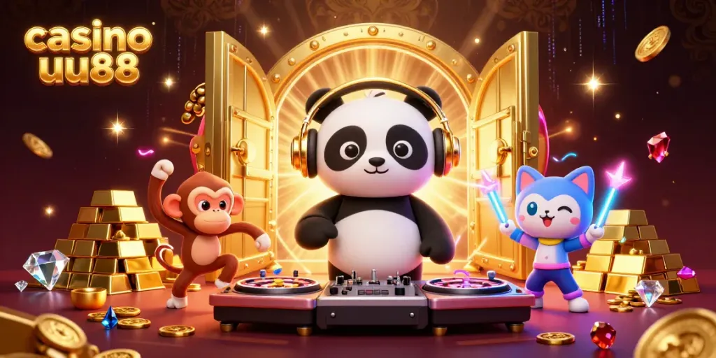 Experience the excitement and richness of casino uu88 with vibrant characters and dynamic gaming elements.